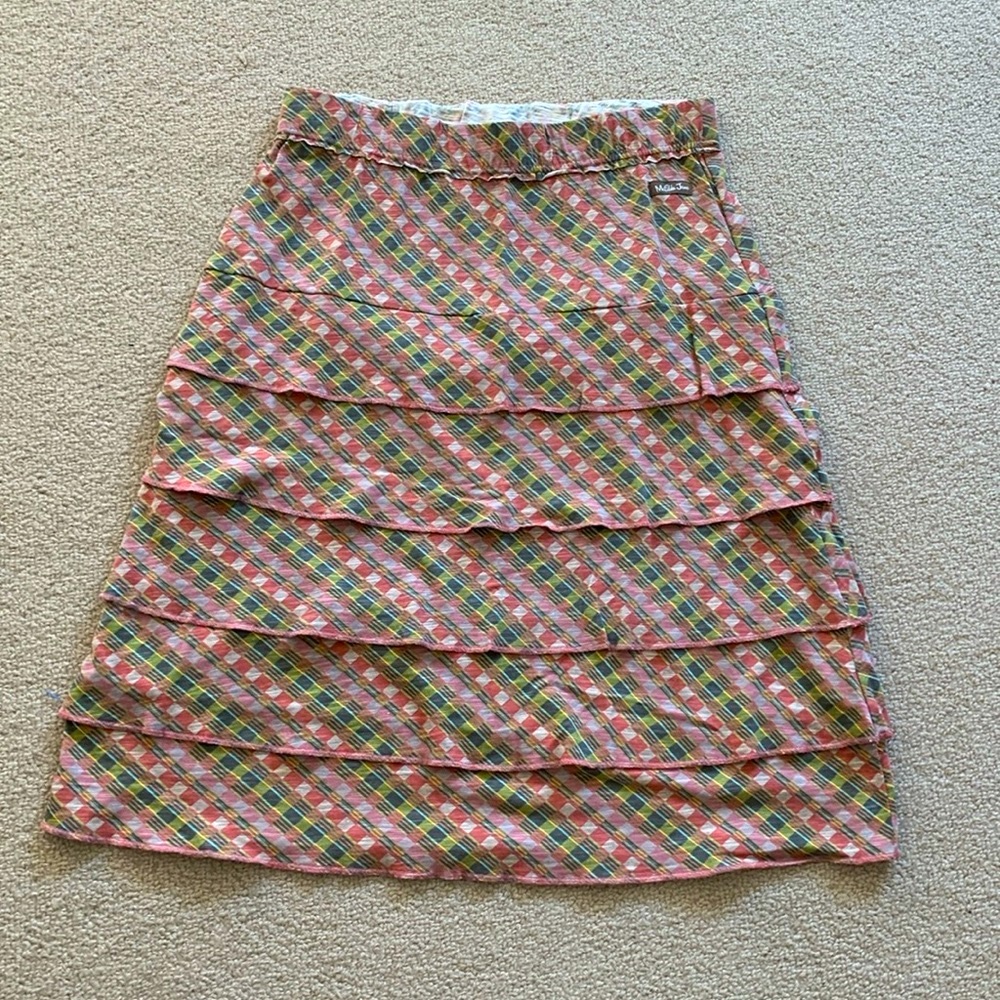 Matilda Jane women’s pink layered skirt size medium